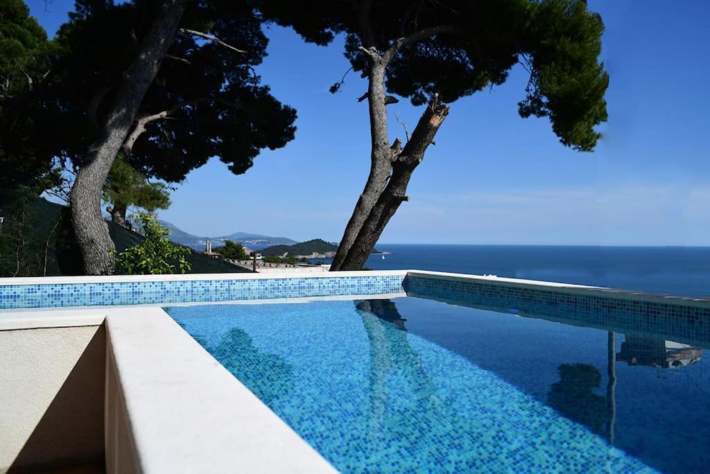 Wave N' Sea Apartment With A Private Pool ドゥブロブニク エクステリア 写真
